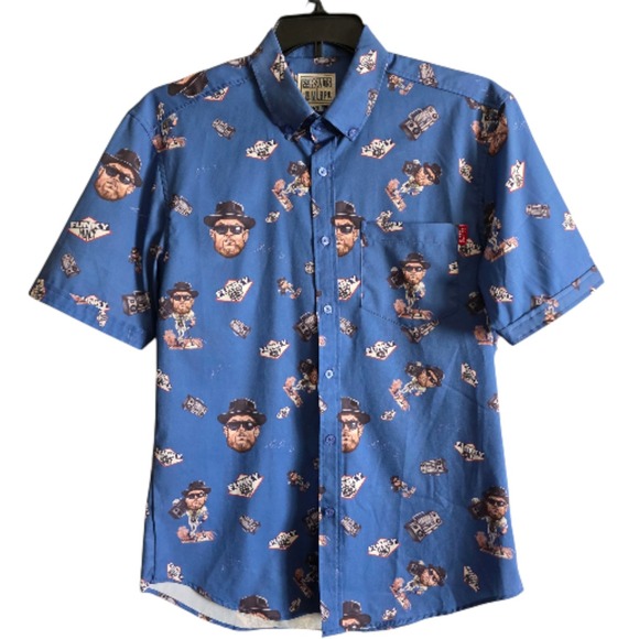 RSVLTS x MLBPA Funky Muncy Short Sleeve shirt  Men's Medium  Los Angeles Dodgers - Picture 2 of 6